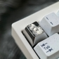 1U Titanium Alloy Artisan Keycaps Precision Pointillism for Mechanical Keyboard -Gotoh Hitori